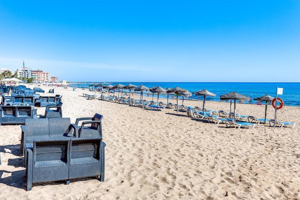 Pinada Beach IV New & Comfort. Apartment, 1St Line To The Beach, Sunterrace+Pool Ла-Мата Экстерьер фото